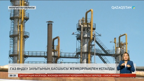 Газ өңдеу зауытының басшысы жемқорлықпен ұсталды
