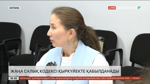 Жаңа салық кодексі инфлияцияға апаруы кәдік
