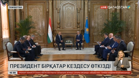 Қасым-Жомарт Тоқаев Тәжікстанда бірқатар кездесу өткізді