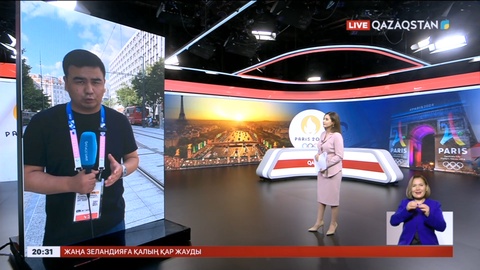 Семсерлесуден Қазақстан құрамасы Париж Олимпиадасындағы алғашқы кездесуінде жеңілді