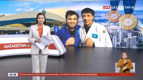 Олимпиада чемпиондарының алғашқы легі елге келді