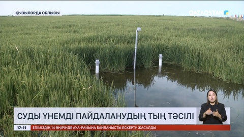 Сыр өңіріндегі диқандар суды үнемдеу тәсіліне көшті