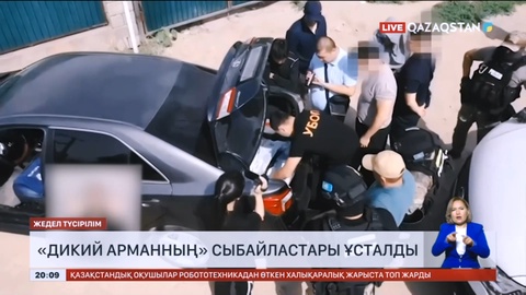 «Дикий Арманның» сыбайластары ұсталды