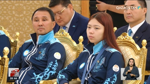 Мемлекет басшысы Париж Олимпиадасының жүлдегерлерімен кездесті