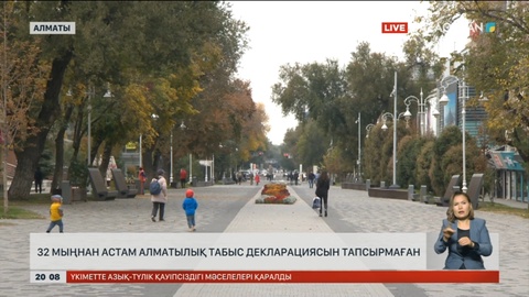 32 мыңнан астам алматылық табыс декларациясын тапсырмаған