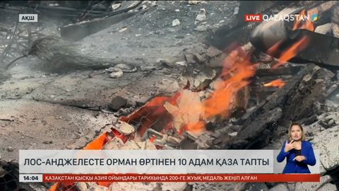 Лос-Анджелесте орман өртінен он адам қаза тапты