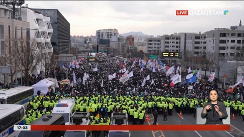 Оңтүстік Кореяда шеру тыйылмай тұр