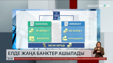 Елде жаңа банктер ашылады