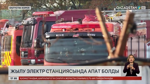 Оңтүстік Кореяда ЖЭС-те апат болды