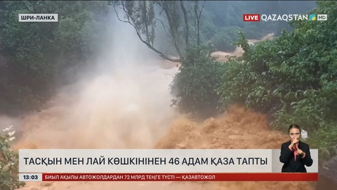 Шри-Ланкада тасқын мен лай көшкінінен 46 адам қаза тапты