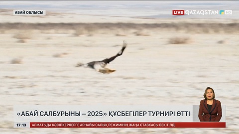  «Абай салбурыны – 2025» құсбегілер турнирі өтті  