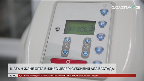 Шағын және орта бизнес иелері субсидия ала бастады