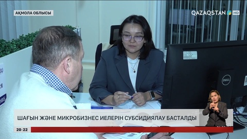 Шағын және микробизнес иелерін субсидиялау басталды