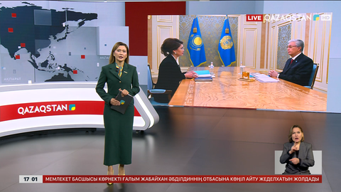 Мемлекет басшысы Аида Балаеваны қабылдады