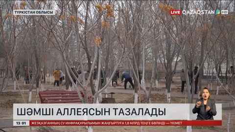 Түркістан облысының Отырар ауданында «Таза бейсенбі» акциясы өтті