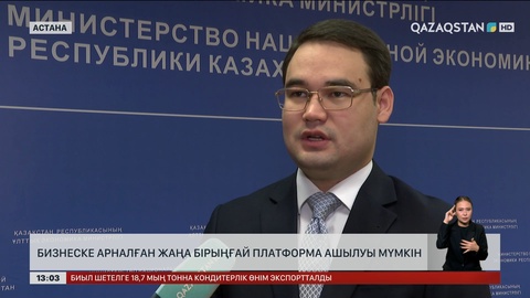 Бизнеске арналған жаңа бірыңғай платформа ашылуы мүмкін