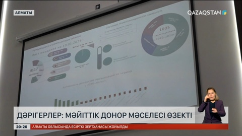 Дәрігерлер: Мәйіттік донор мәселесі өзекті