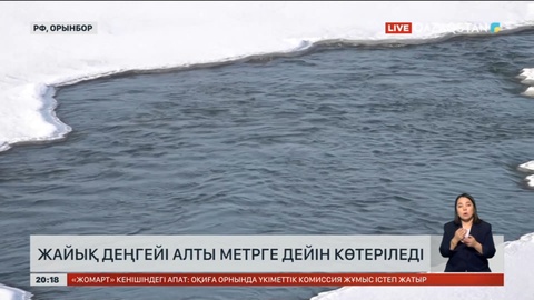 Жайық суының деңгейі алты метрге дейін көтеріледі