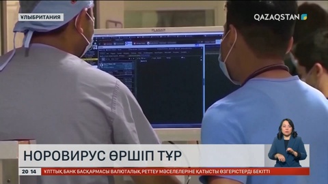 Ұлыбританияда норовирус өршіп тұр