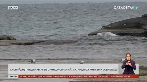 Каспийдің таяздануы ауызсу өндірісі мен айлақтардың жұмысына әсер етуде