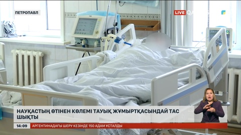 Петропавлда науқастың өтінен көлемі тауық жұмыртқасындай тас шықты