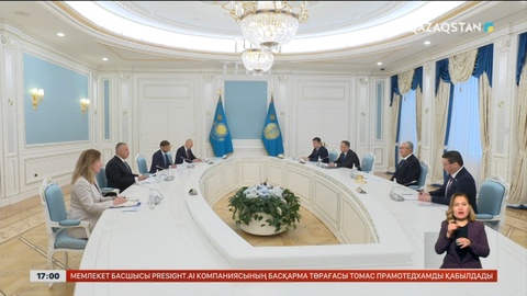 Президент Халықаралық серіктестік жөніндегі еуропалық комиссарды қабылдады
