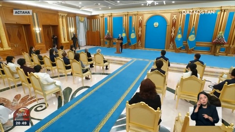 8 наурыз қарсаңында түрлі саланың үздіктері мемлекеттік наградаларға ие болды