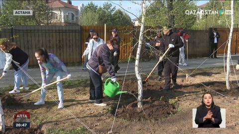 Осы аптада қазақстандықтар 4,5 млн тал екті