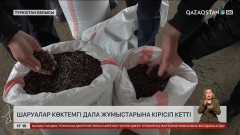 Түркістан облысында шаруалар көктемгі дала жұмыстарына кірісіп кетті