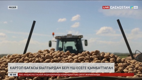 Ресейде картоп бағасы 3 есеге қымбаттаған