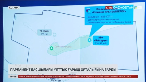 ТүркПА басшылары Ұлттық ғарыш орталығына барды