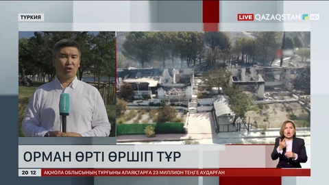 Түркияда орман өрті өршіп тұр