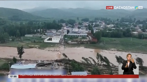 Қытайда жауынның 1 жылдық мөлшері жауды