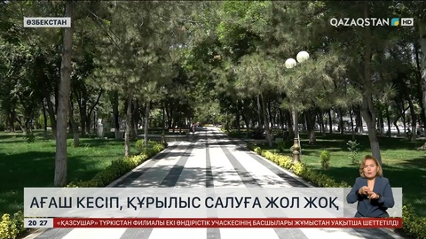 Өзбекстанда ағаш кесіп, құрылыс салуға жол жоқ