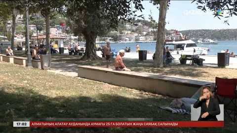 Түркияда 50 градусқа дейін аптап ыстық тіркелді