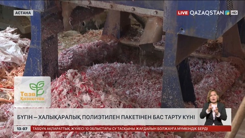 Бүгін – халықаралық полиэтилен пакетінен бас тарту күні