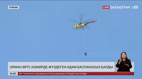 Орман өрті: Измирде жүздеген адам баспанасыз қалды