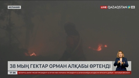 Еуропада 38 мың гектар орман өртенді