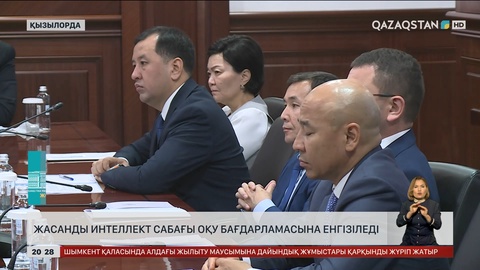 Қызылорда облысында жасанды интеллект сабағы оқу бағдарламасына енгізіледі