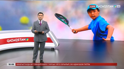  Теннисші Заңғар Нұрланұлы тарихи нәтиже тіркеді