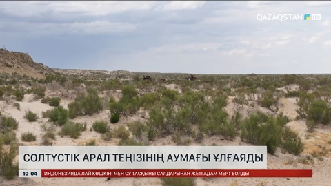  Солтүстік Арал теңізінің аумағы ұлғаяды