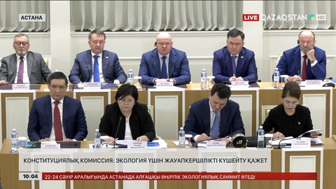 Конституциялық комиссия: Экология үшін жауапкершілікті күшейту қажет