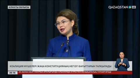 Коалиция мүшелері жаңа Конституцияның негізгі бағыттарын талқылады