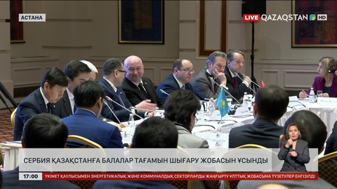 Сербия Қазақстанға балалар тағамын шығару жобасын ұсынды