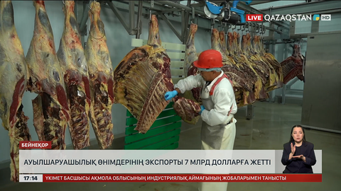 Ауыл шаруашылық өнімдерінің экспорты $7 миллиардқа жетті
