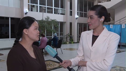 Алматыда перзентханадағы аналар дауыс берді