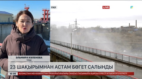 Солтүстік Қазақстан облысында су тасқынының алдын алуға 23 шақырымнан астам бөгет салынды 