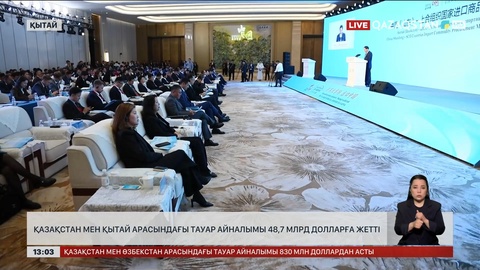 Қазақстан мен Қытай тауар айналымы $48,7 млрд-қа жетті