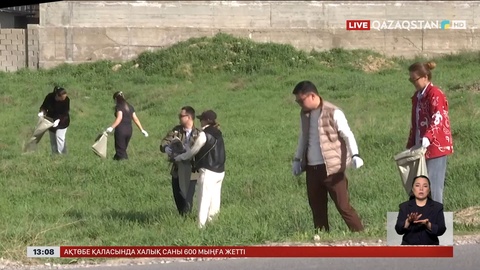 Шымкенттік жастар 80 түп көшет екті