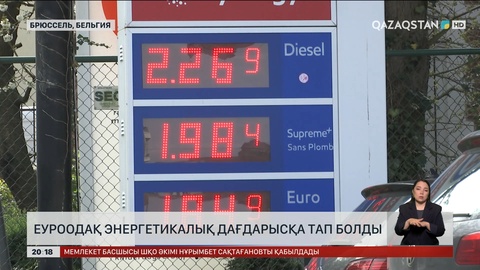 ЕуроОдақ энергетикалық дағдарысқа тап болды